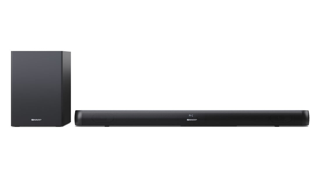Sharp HT-SBW202 soundbar speaker Black 2.1 channels 100 W