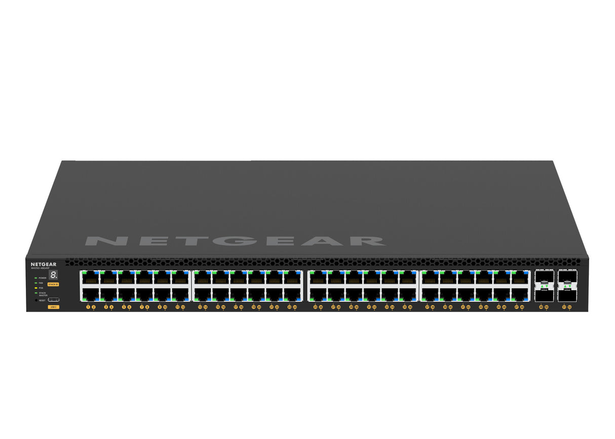 NETGEAR GSM4352 Managed L3 Gigabit Ethernet (10/100/1000) Power over Ethernet (PoE) 1U Black