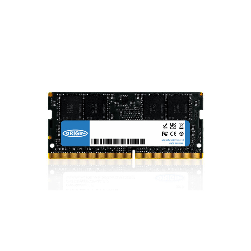 Origin Storage 16GB DDR4 3200MHz SODIMM 1Rx8 Non-ECC 1.2V