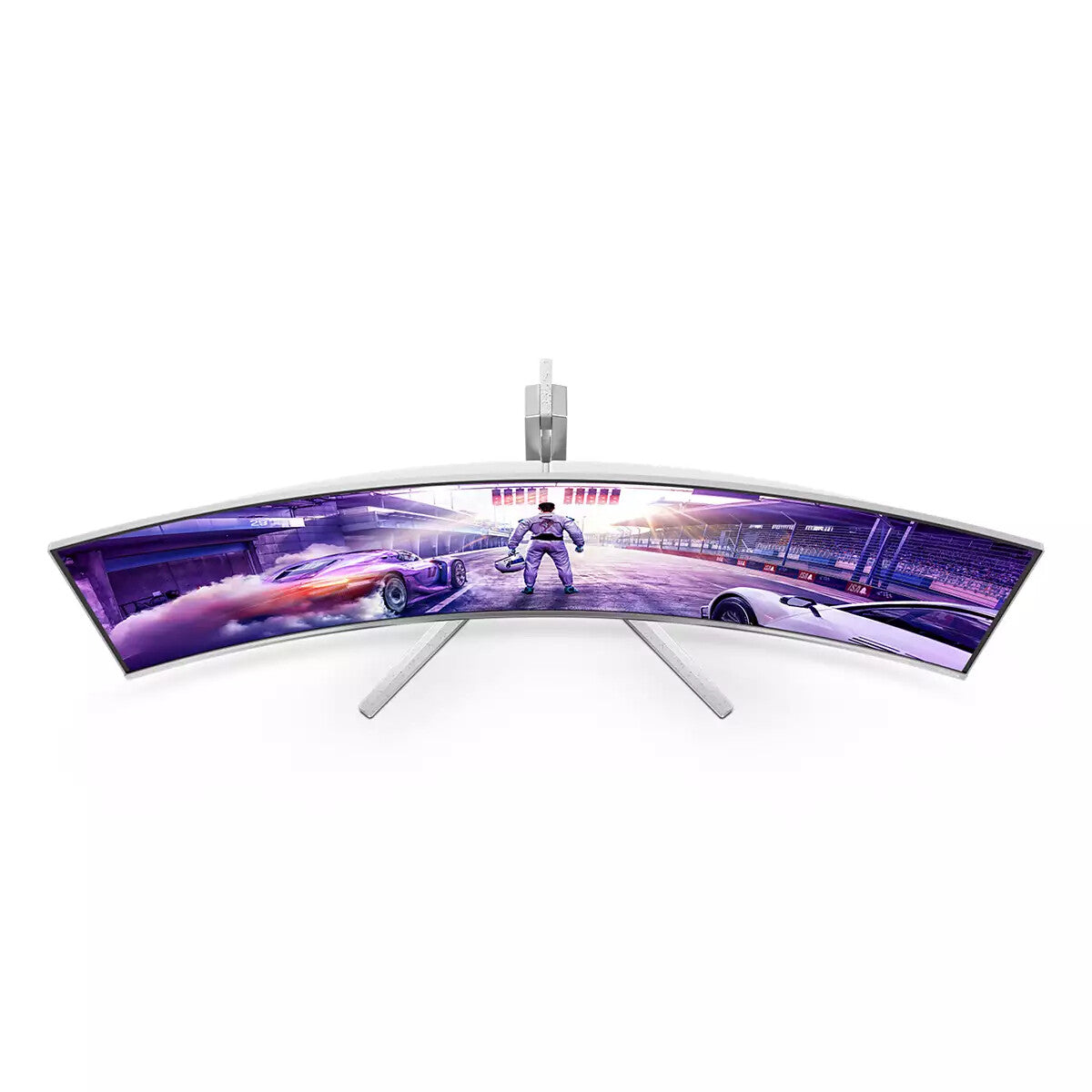 Philips Evnia 8000 49M2C8900L/00 computer monitor 124.2 cm (48.9") 5120 x 1440 pixels Dual QHD QD-OLED White