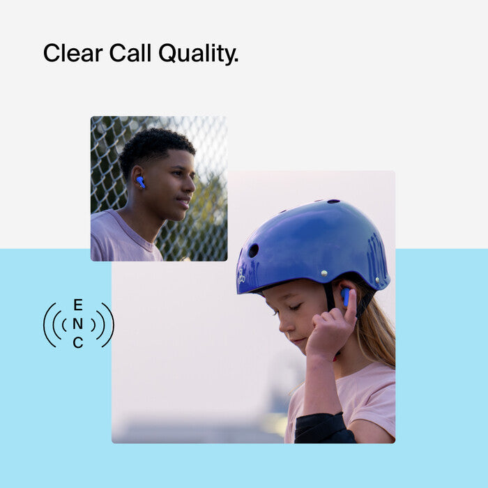 Belkin SoundForm Nano 2 Headphones Wireless In-ear Calls/Music Micro-USB Bluetooth Blue