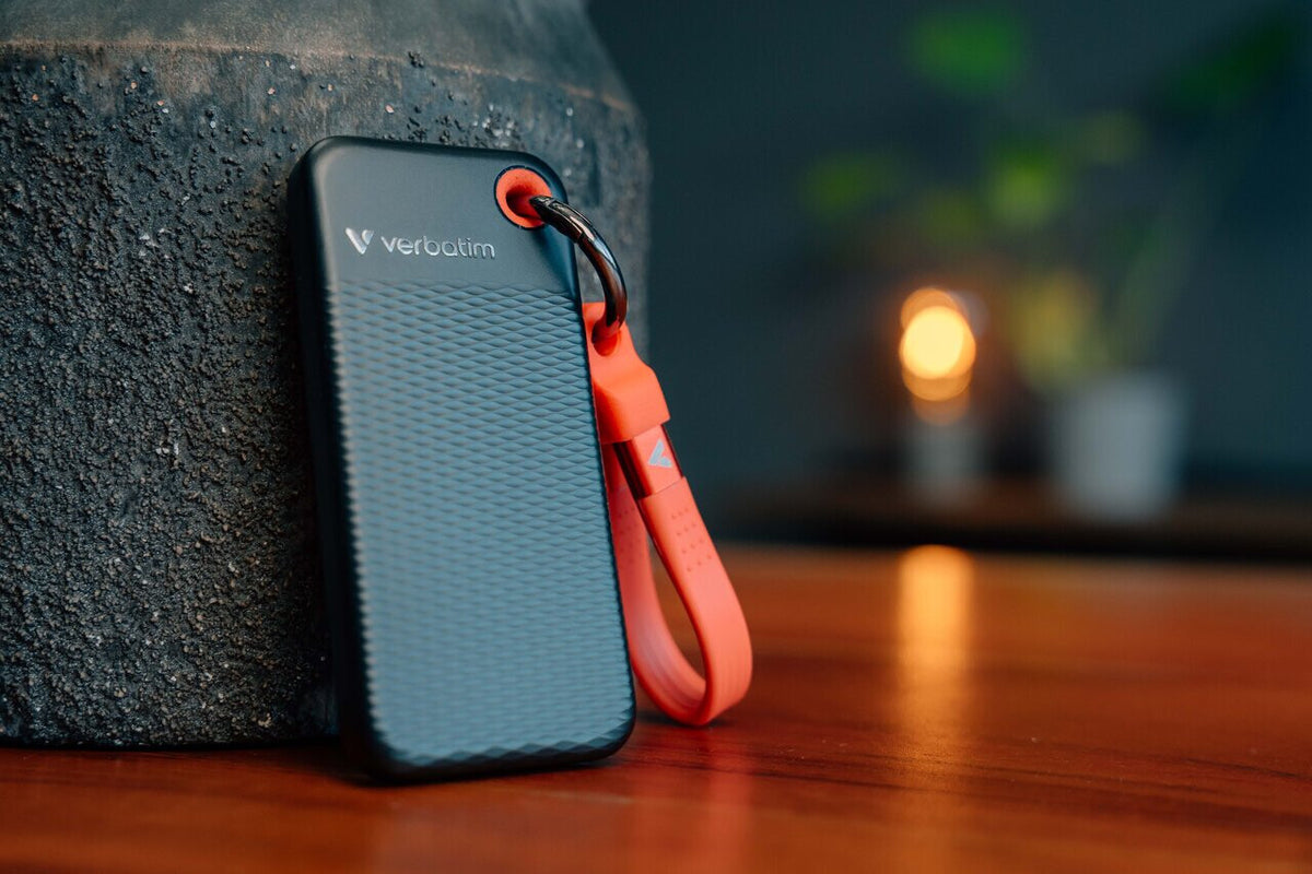 Verbatim Pocket SSD USB 3.2 Gen 2 256GB Black/Red