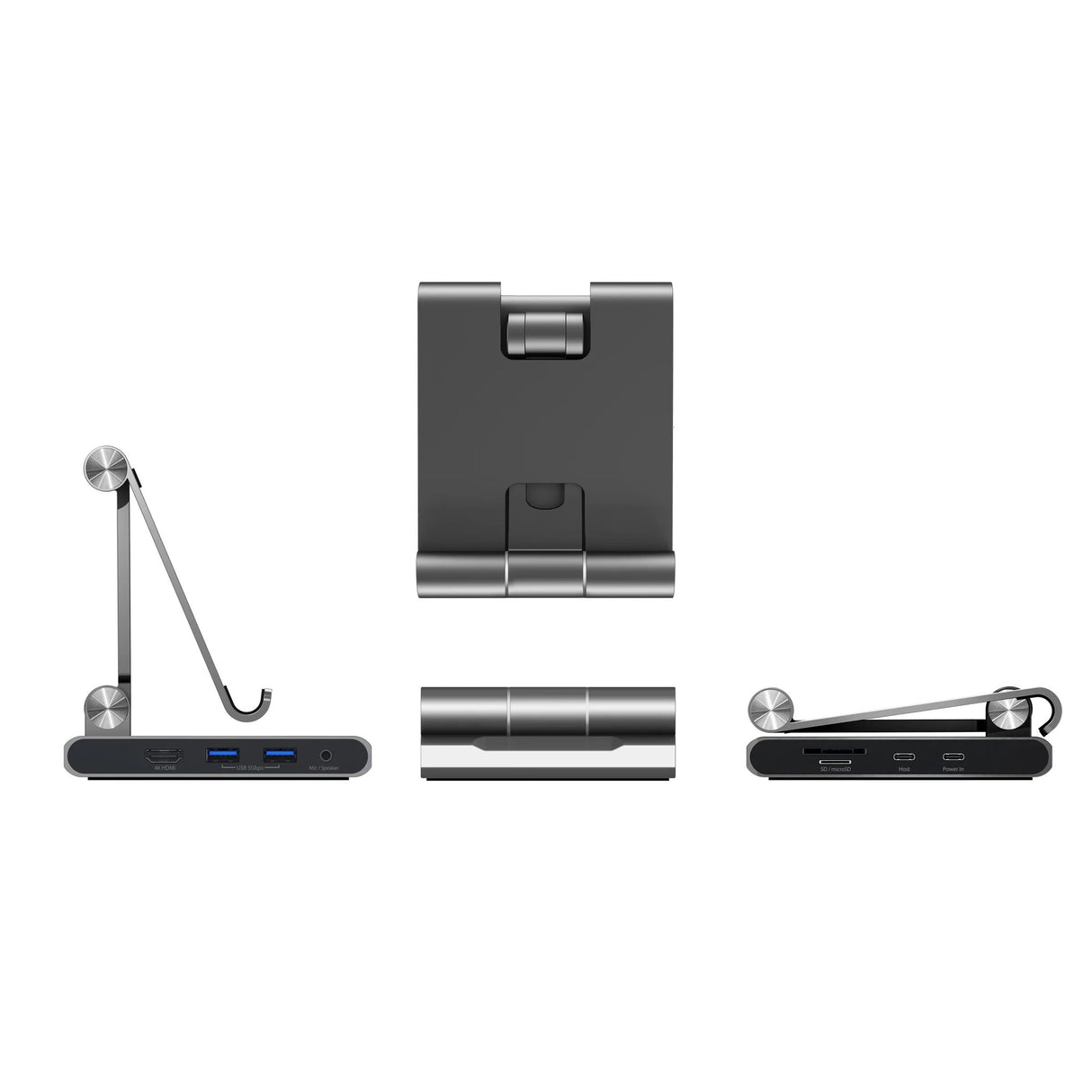 j5create JTS224 Multi-Angle Stand with Docking Station for iPad Pro®