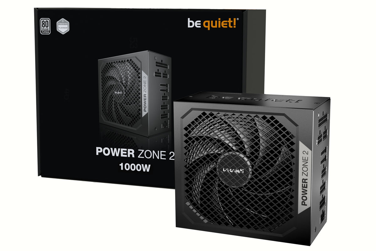 be quiet! Power Zone 2 1000W power supply unit 20+4 pin ATX ATX Black