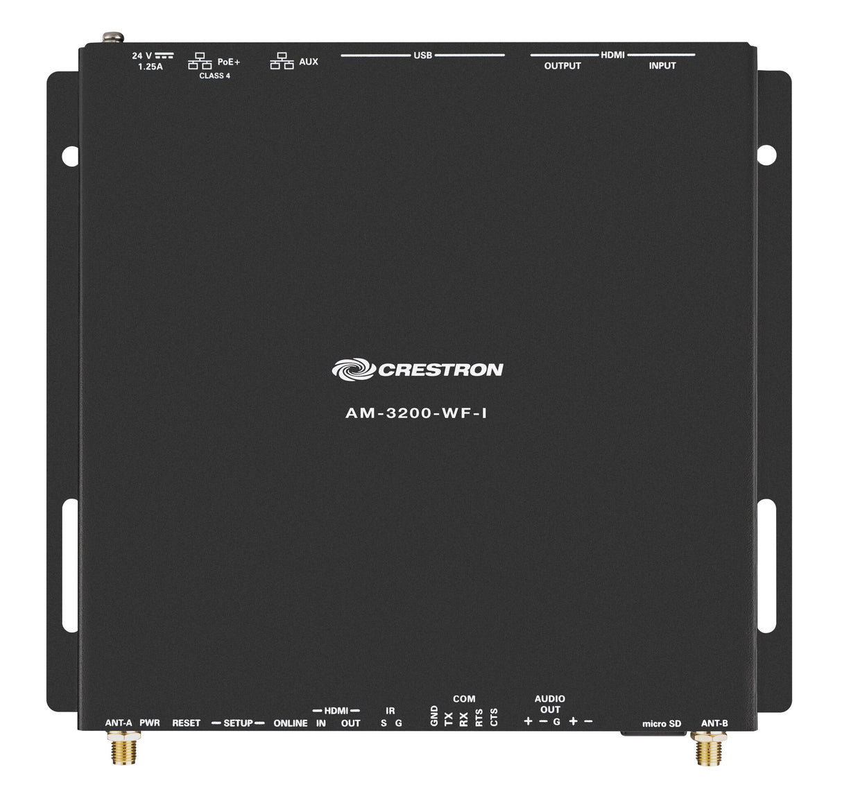 Crestron AM-3200-WF-I AV extender AV receiver Black