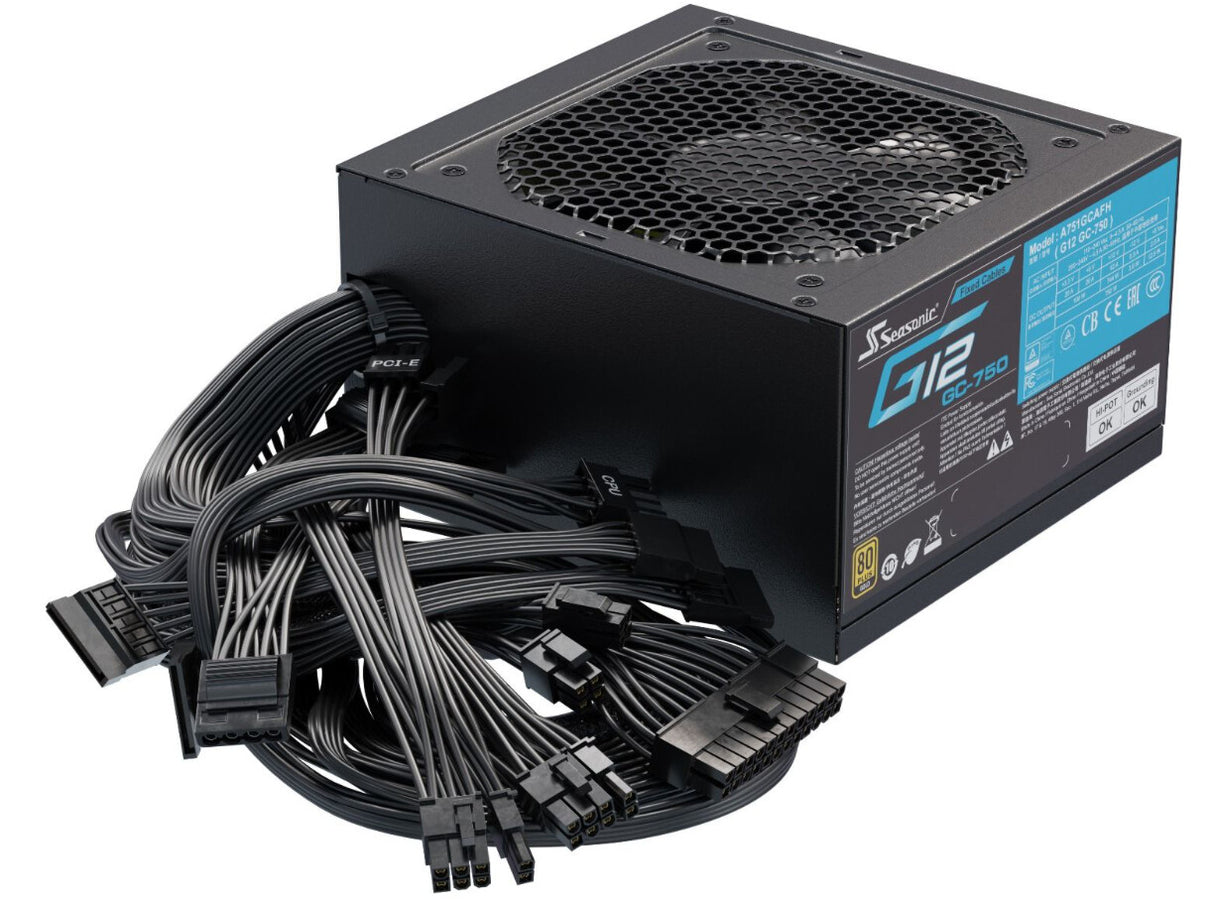 Seasonic G12 GC power supply unit 750 W 20+4 pin ATX ATX Black