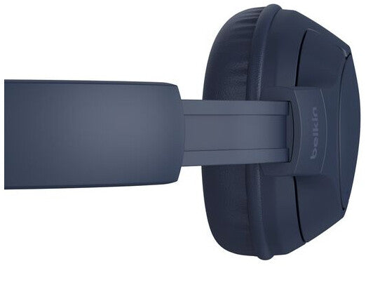 Belkin AUD009HQBL headphones/headset Wireless Head-band Calls/Music USB Type-C Bluetooth Blue