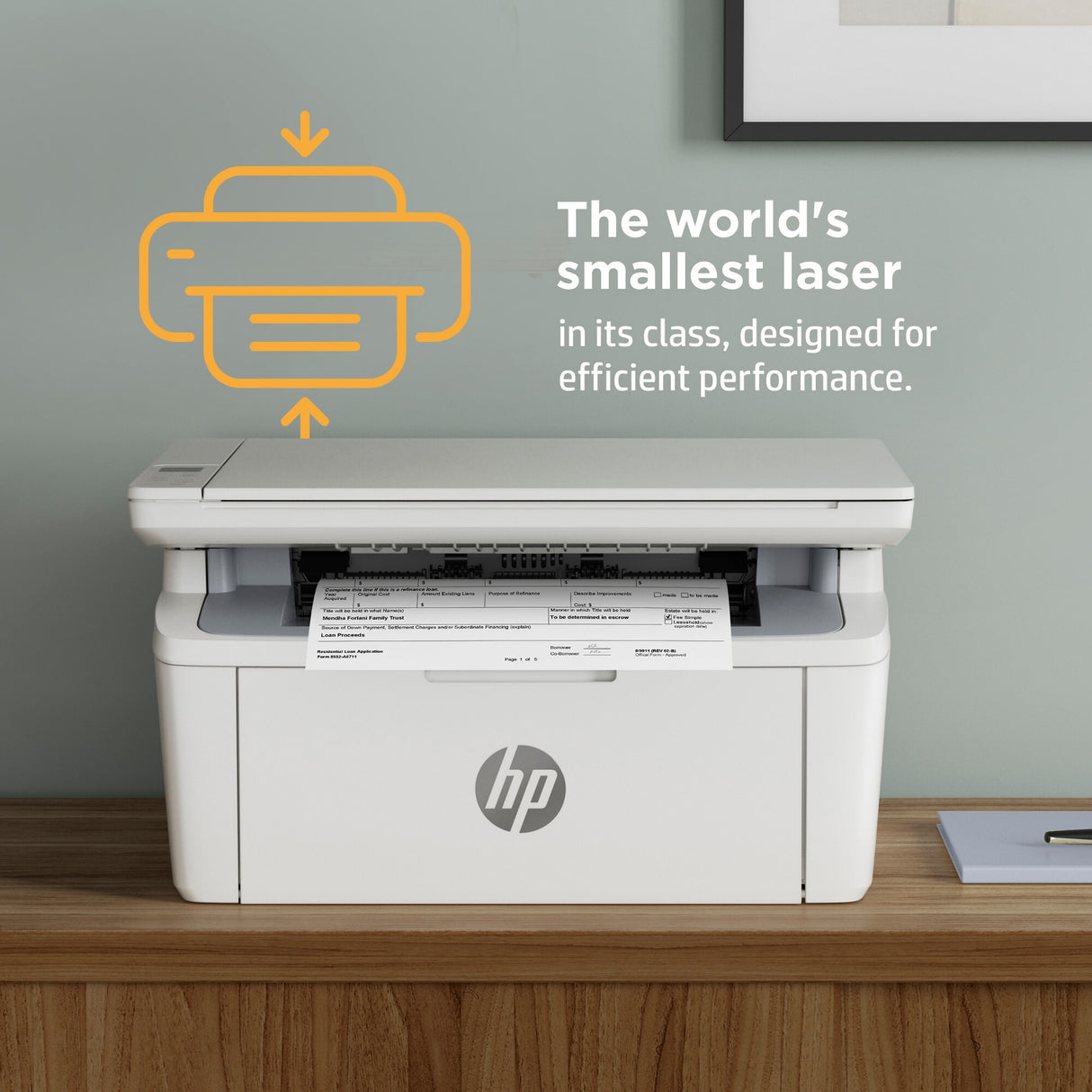 HP LaserJet MFP M140w Printer