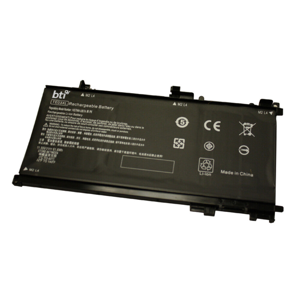 BTI 849570-543 compatible 61.6Wh 3-cell battery for HP Pavilion 15-BC Omen 15-AX series