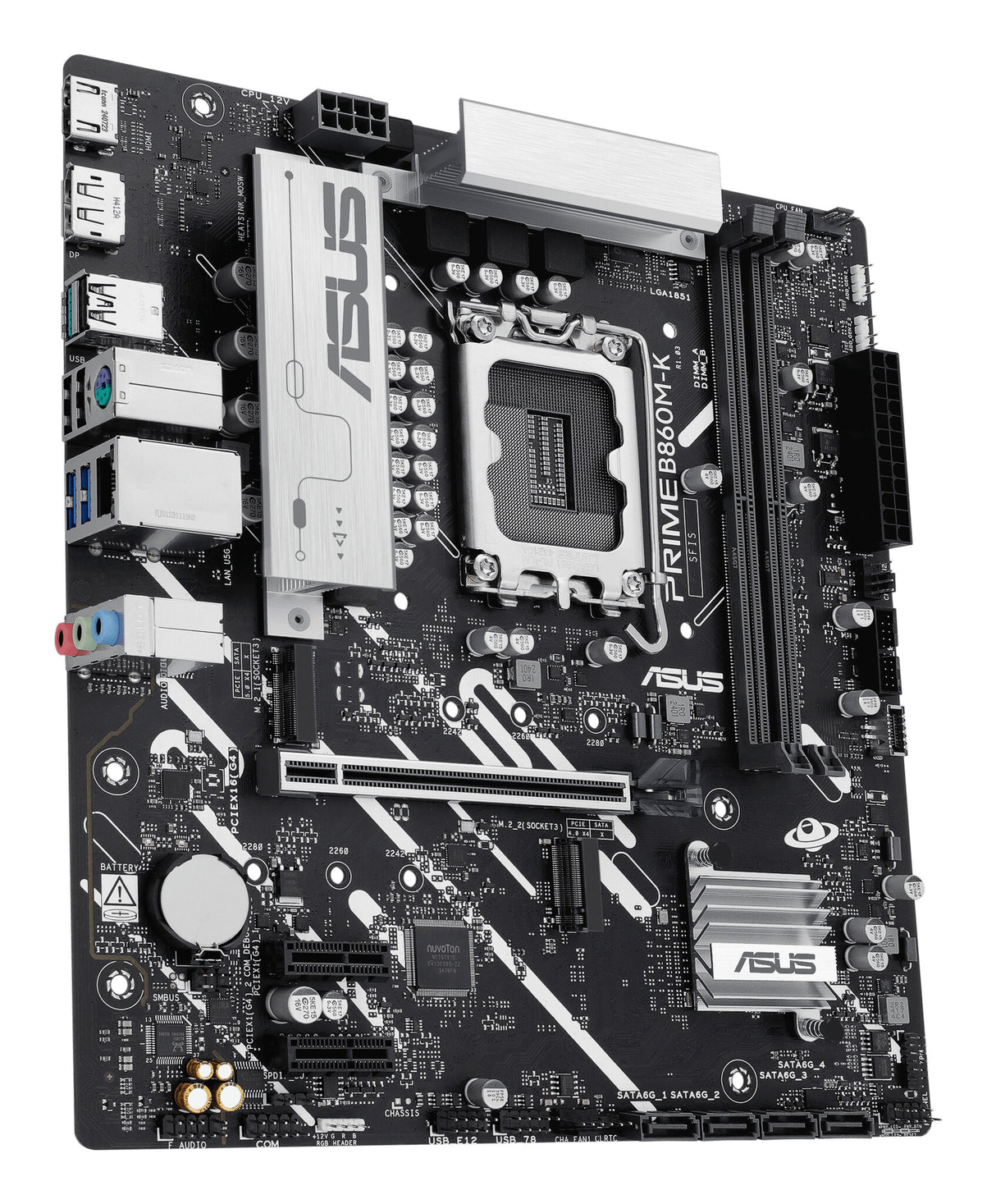 ASUS PRIME B860M-K Intel B860 LGA 1851 (Socket V1) micro ATX