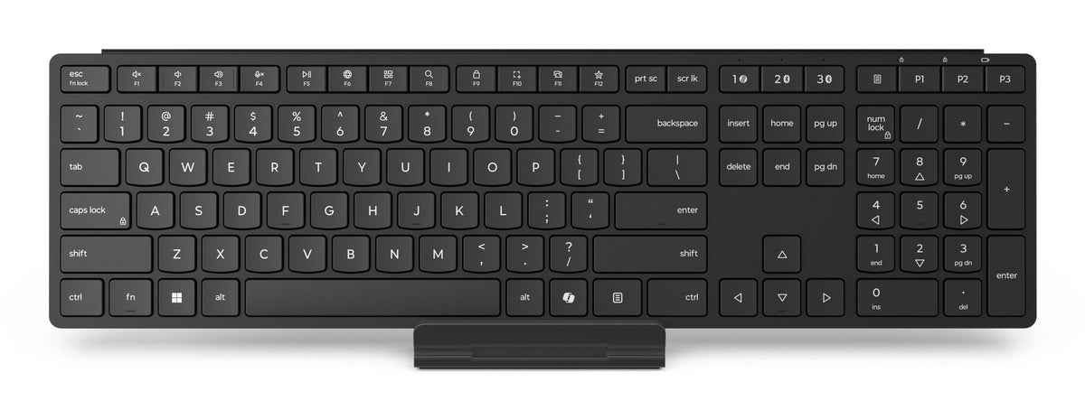 Lenovo 4Y41S04696 keyboard Home/Office RF Wireless + Bluetooth UK English Black