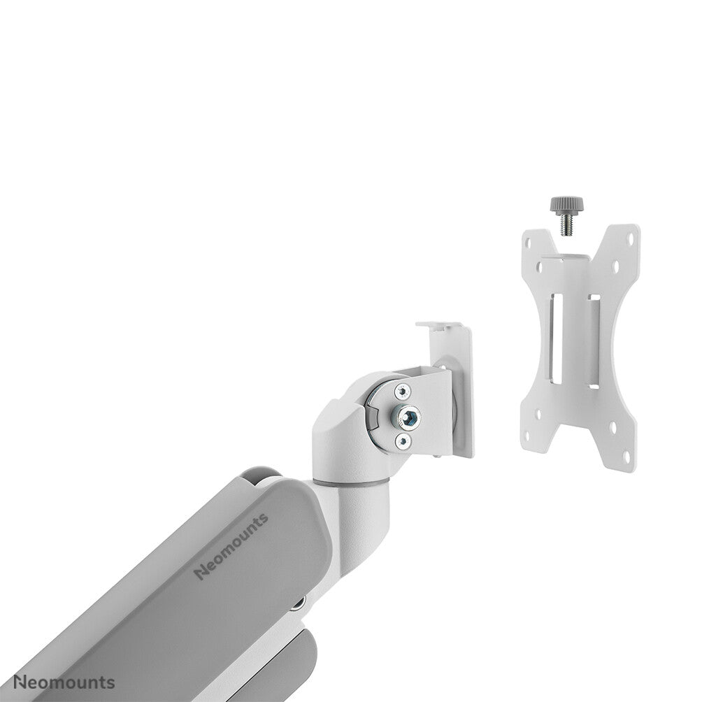 Neomounts DS70PLUS-450WH1 Monitor arm 17-49" - gas spring - Topfix - 180°-stop