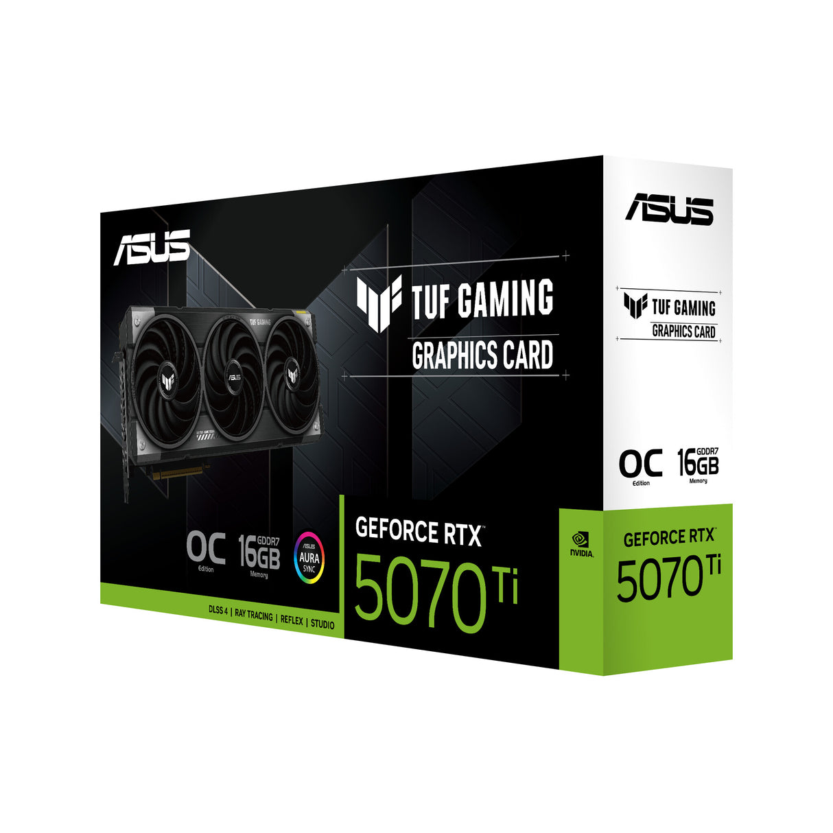 ASUS TUF Gaming TUF-RTX5070TI-O16G-GAMING NVIDIA GeForce RTX 5070 Ti 16 GB GDDR7
