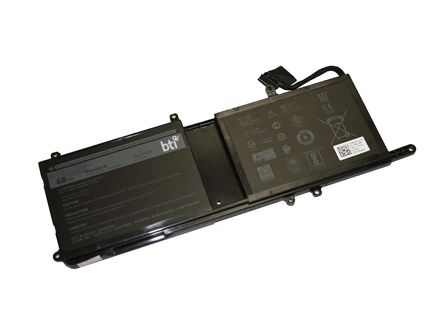 BTI 68Wh 8 cell 44T2R compatible battery for DELL ALIEINWARE 17 R5 ALIEINWARE 17 R4 ALIEINWARE 15 R4 ALIEINWARE 15 R3