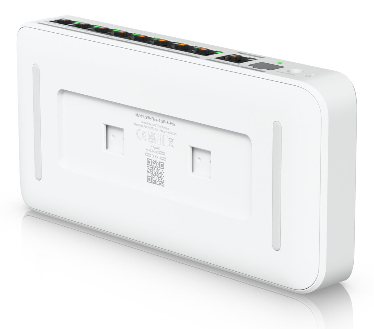 Ubiquiti UniFi Flex 2.5G PoE Managed L2 2.5G Ethernet (100/1000/2500) Power over Ethernet (PoE) Desktop/Wall-Mounting White