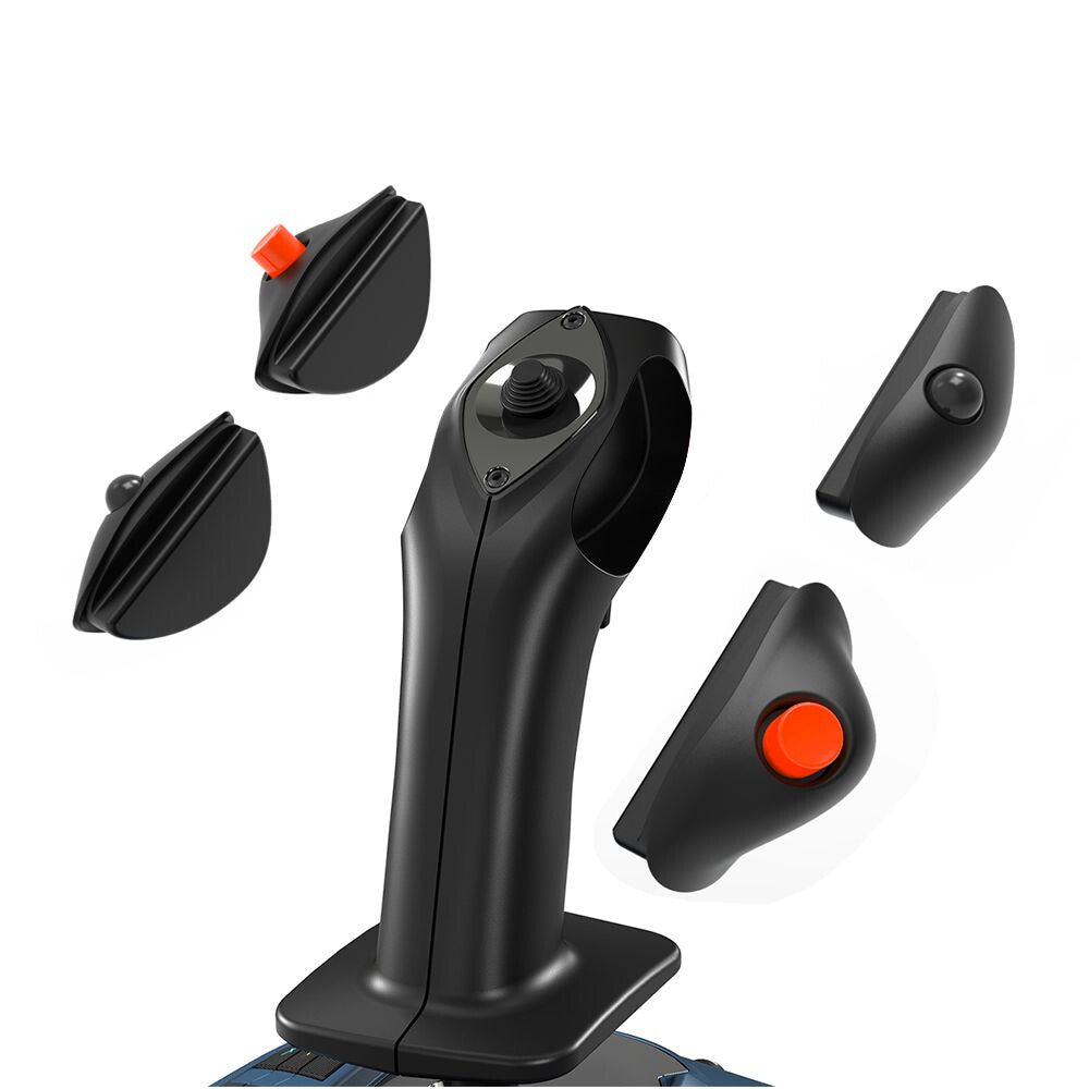Thrustmaster TCA Sidestick X Airbus Edition Black, Blue USB Flightstick Analogue / Digital PC, Xbox Series S, Xbox Series X