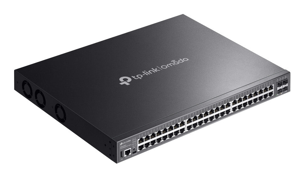 TP-Link Omada SG5452XMPP network switch Managed L3 Gigabit Ethernet (10/100/1000) Power over Ethernet (PoE) Black