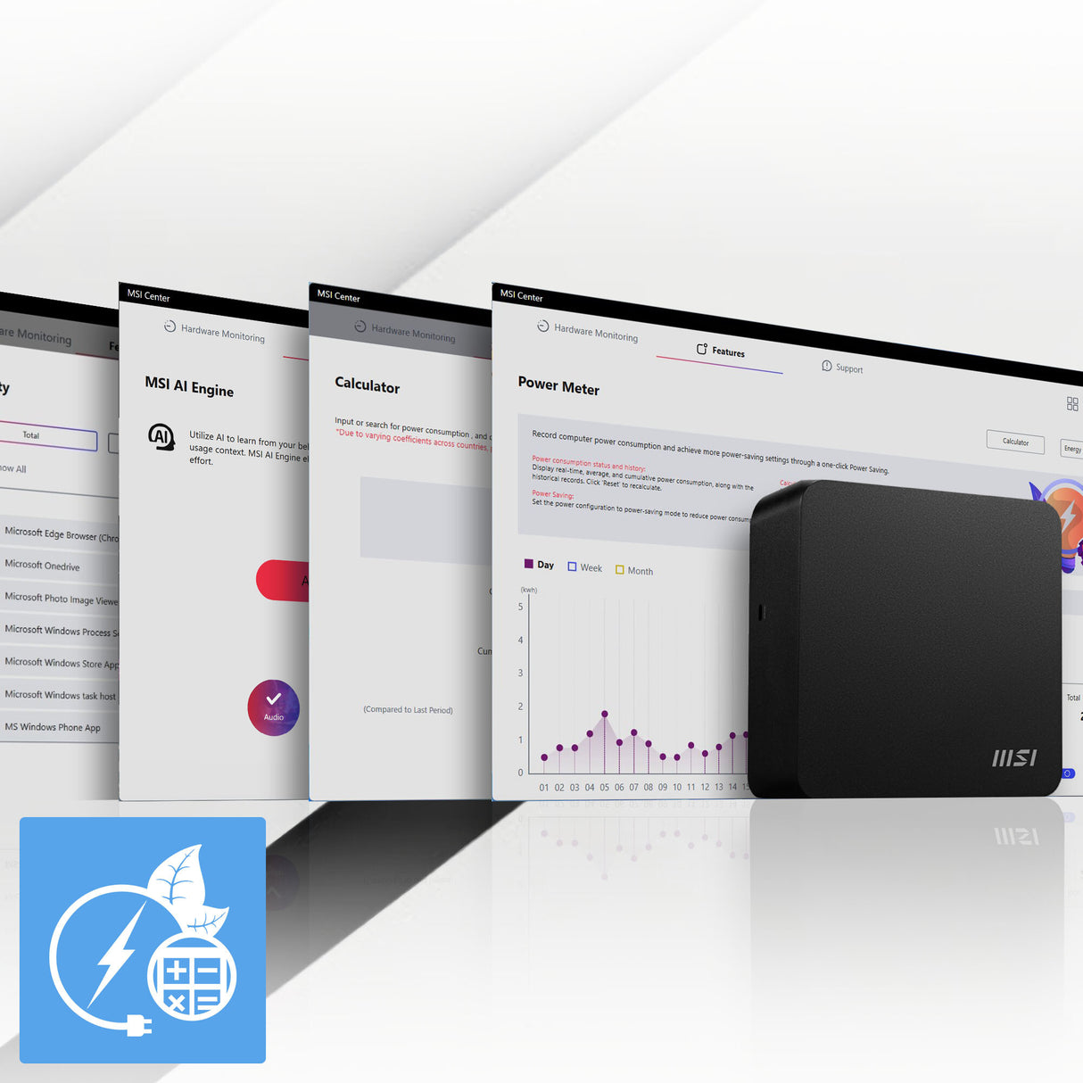 MSI Cubi NUC 1M Intel Core 5 120U (14th Gen) Barebone, NUC, SFF, Mini Computer, HTPC, (NO RAM, NO Storage, NO OS), Intel Graphics/DDR5/Dual ThunderBolt 4/Dual HDMI/Dual LAN/WiFi 6E/BT 5.3/VESA