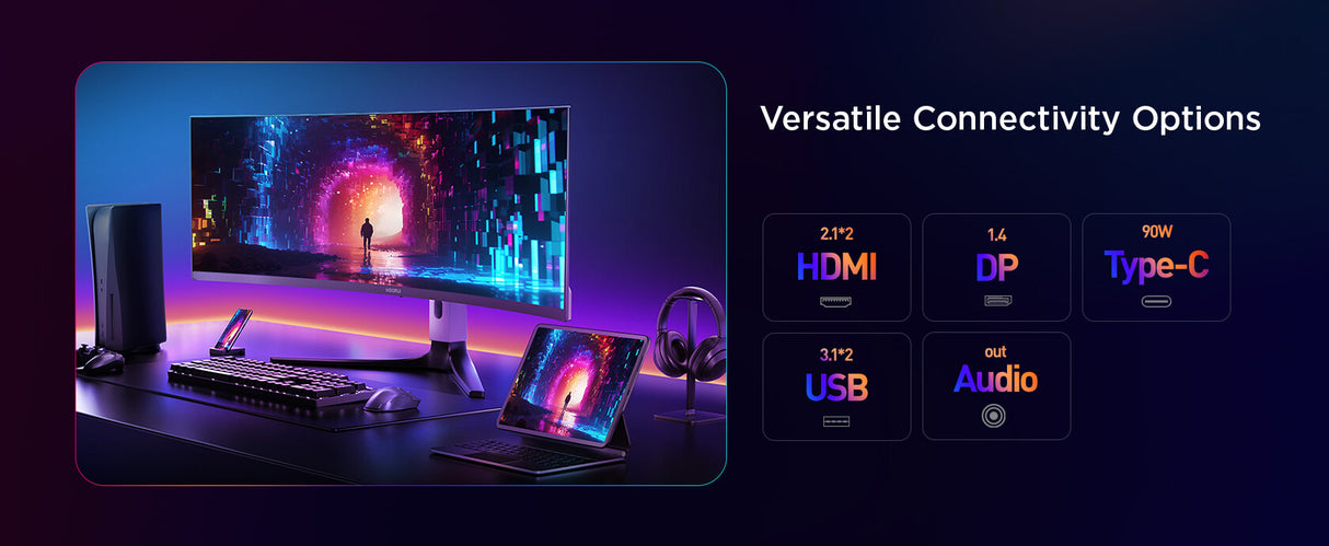 Koorui S4941XO computer monitor 124.5 cm (49") 5120 x 1440 pixels WUHD