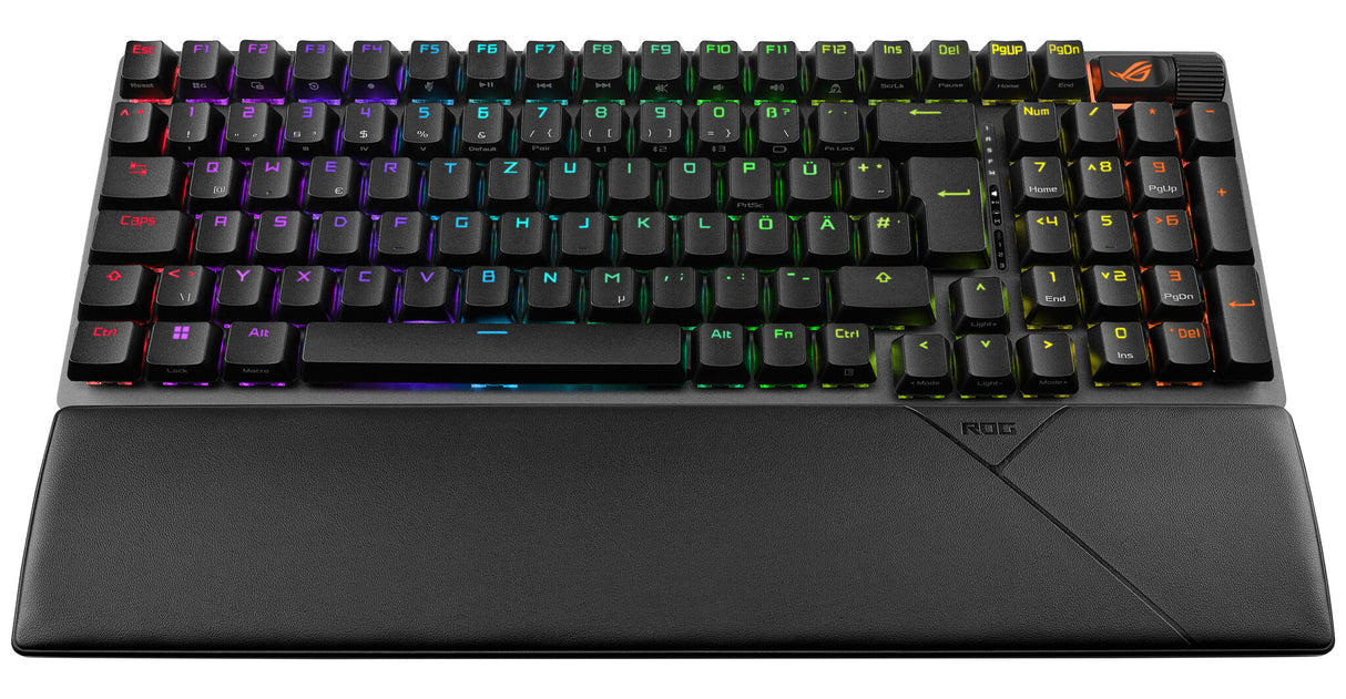 ASUS ROG Strix Scope II 96 Wireless keyboard Gaming USB + RF Wireless + Bluetooth QWERTY UK English Black