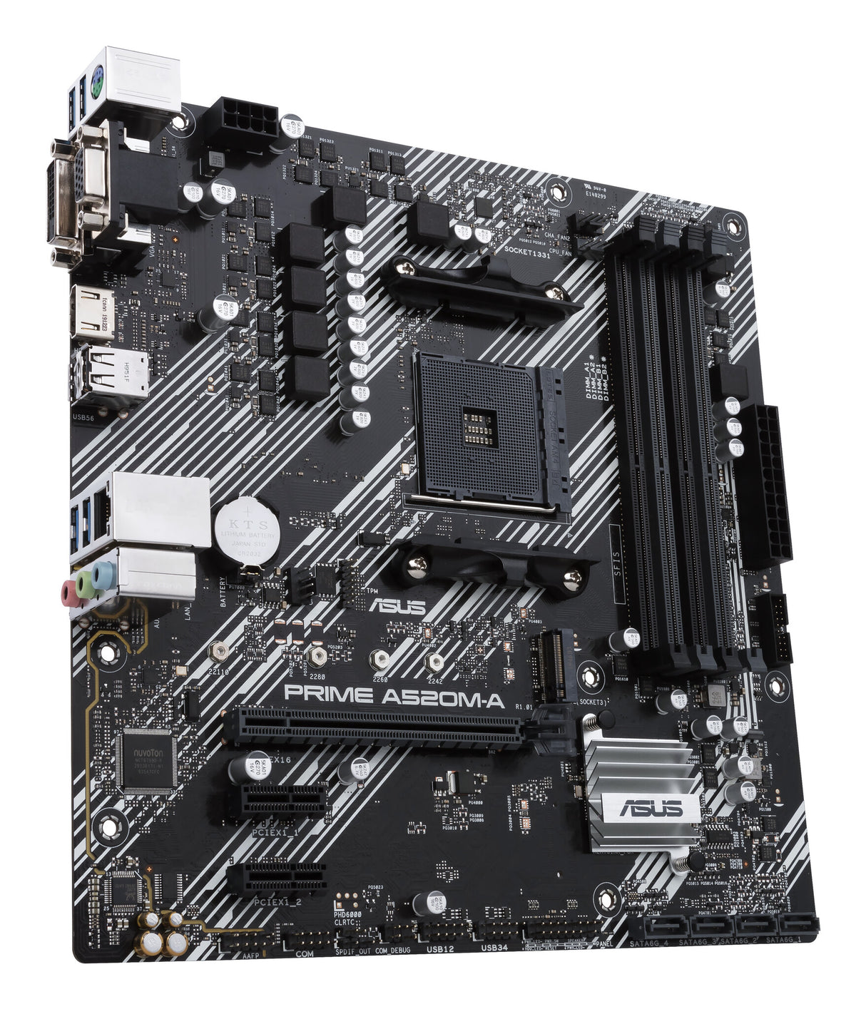 ASUS PRIME A520M-A II/CSM AMD A520 Socket AM4 micro ATX