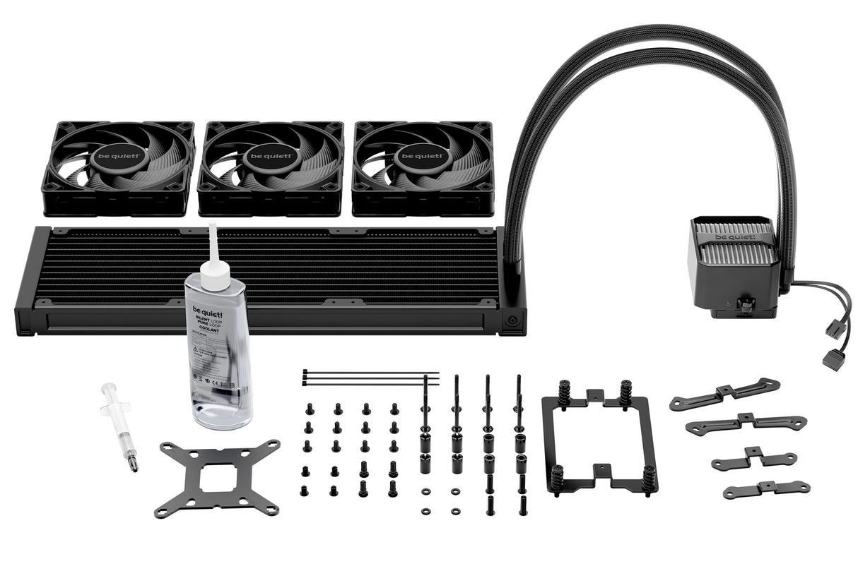 be quiet! Silent Loop 3 360 mm Processor All-in-one liquid cooler 12 cm Black 1 pc(s)