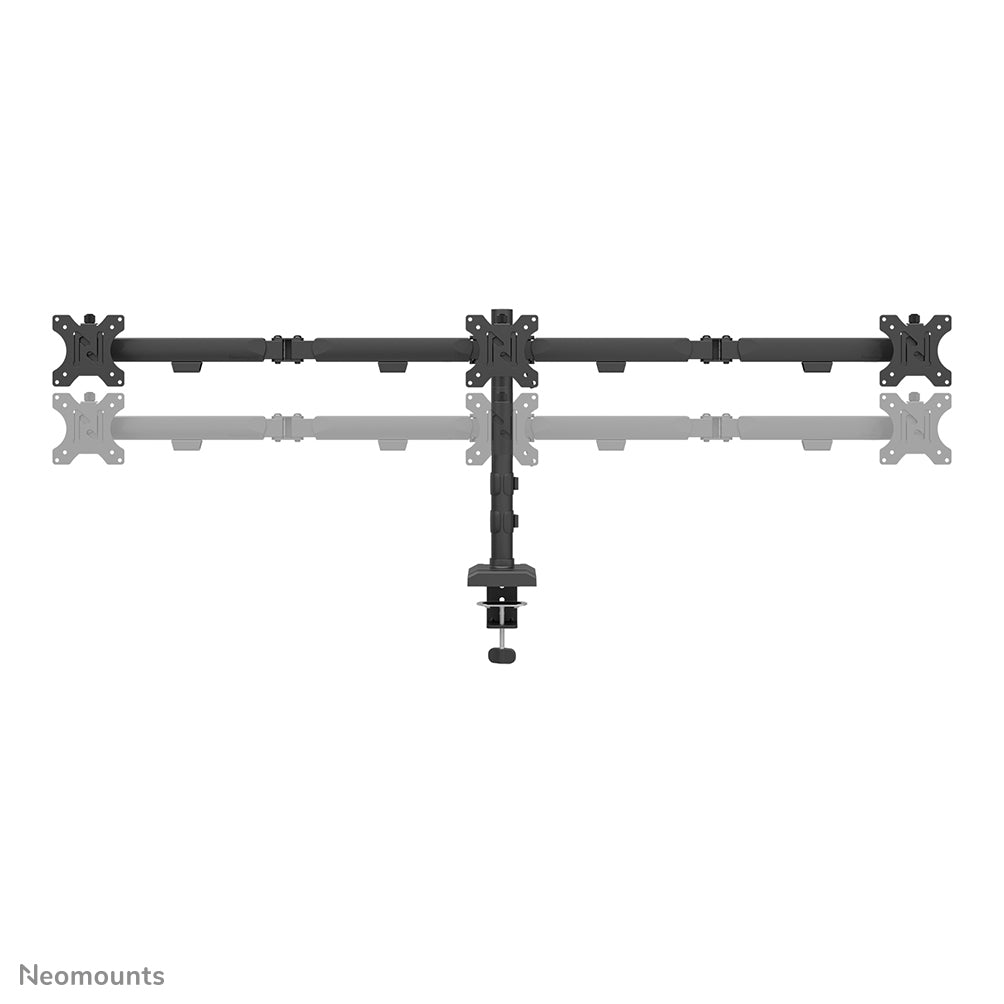 Neomounts DS60-600BL3 Monitor arm 10-27" - Quick-fix - 180°-stop