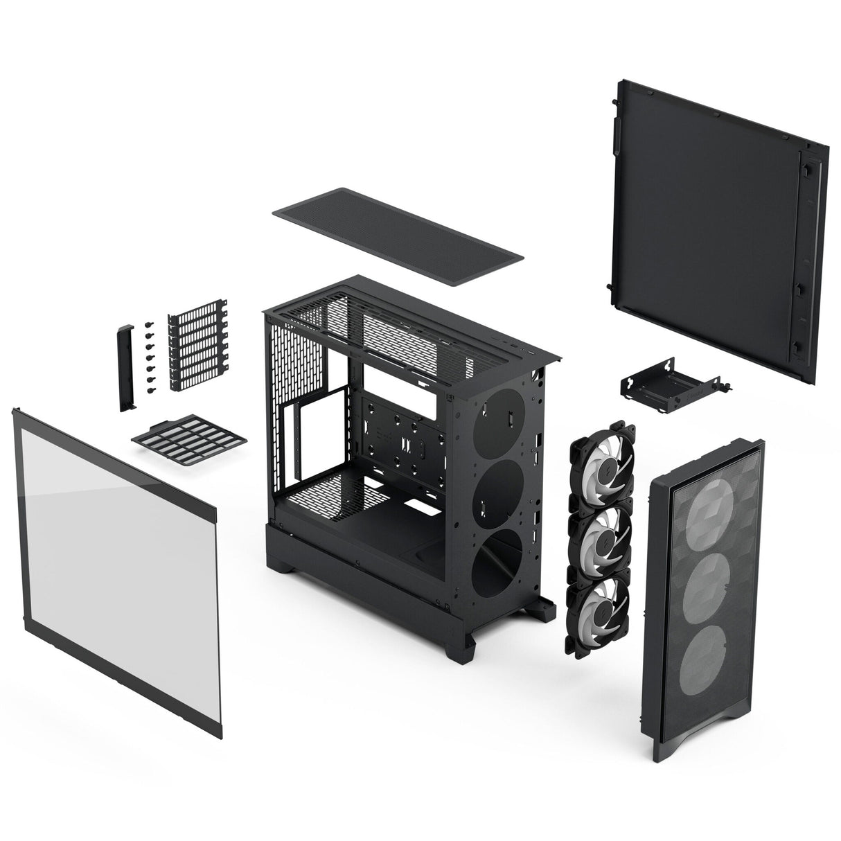 Fractal Design Pop 2 Air Black TG RGB Midi Tower