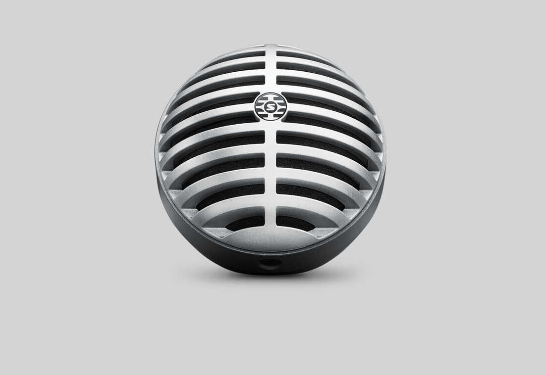 Shure MOTIV MV5 Grey Presentation microphone