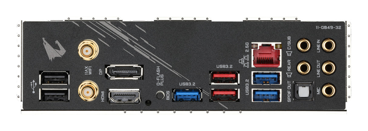 GIGABYTE B550 AORUS ELITE AX V2 Motherboard - AMD Ryzen 5000 CPUs, 12+2 Phases VRM, up to 4733MHz DDR4, 1xPCIe 4.0 + 1xPCIe 3.0 M.2, Wi-Fi 6E, 2.5GbE LAN, USB 3.2 Gen 2