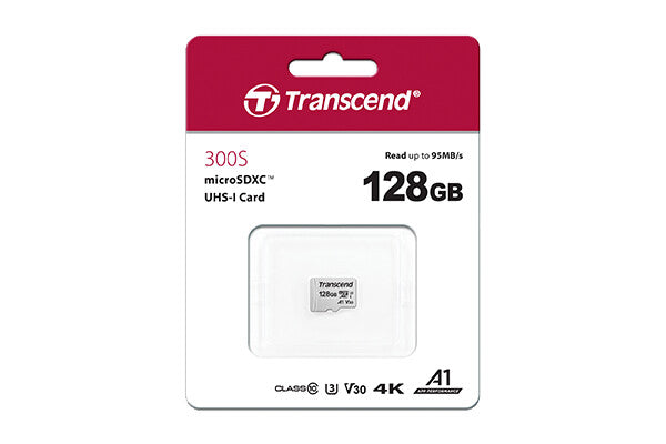 Transcend microSD Card SDHC 300S 128GB
