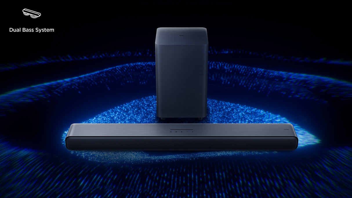 TCL S55HK soundbar speaker Black 2.1 channels 220 W