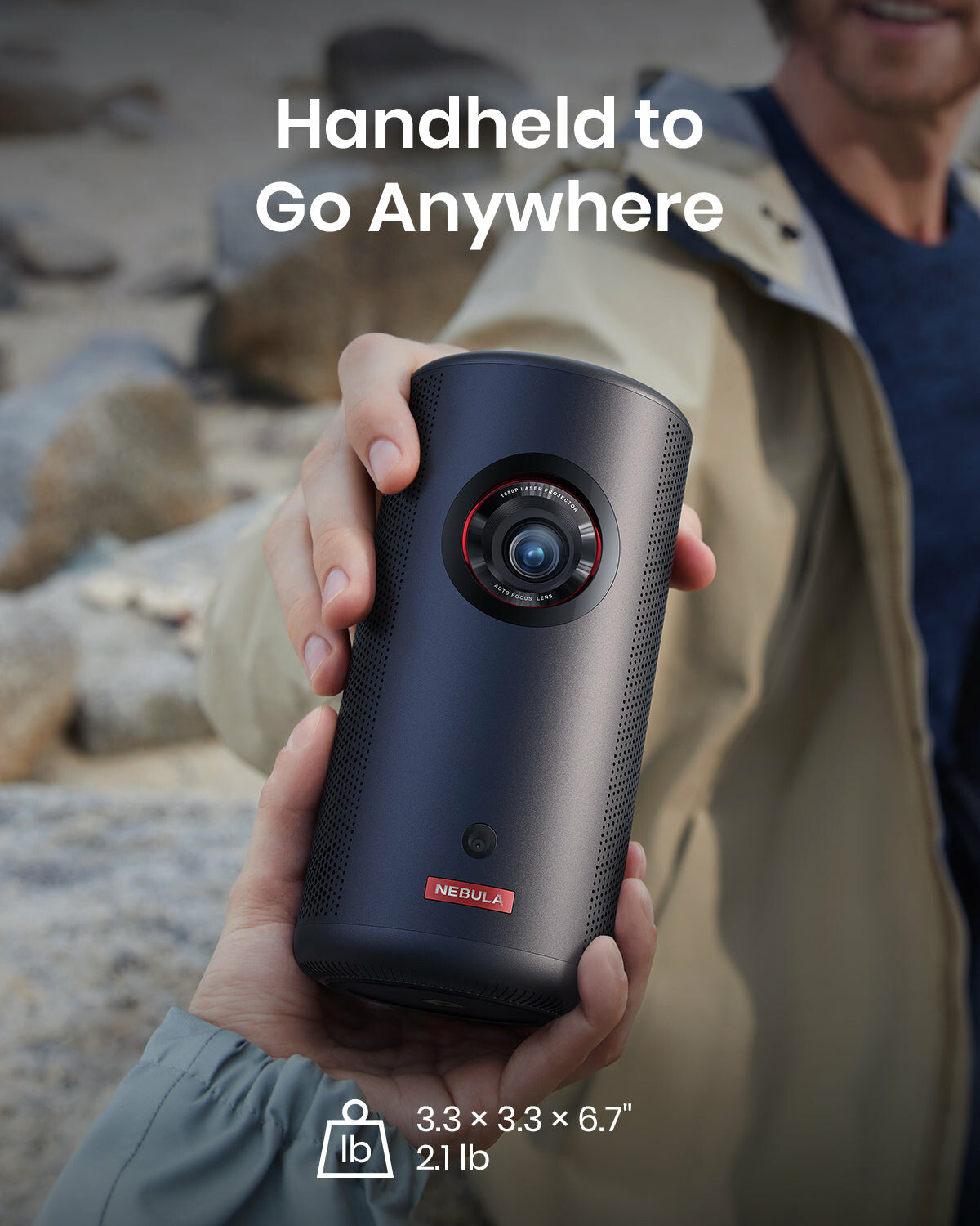 Nebula Capsule 3 Laser Mini Portable Laser Projector