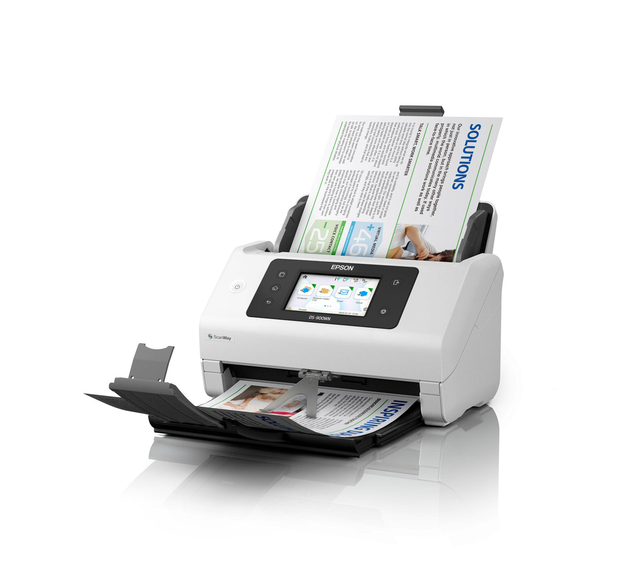Epson WorkForce DS-900WN Sheet-fed scanner 600 x 600 DPI A4 White