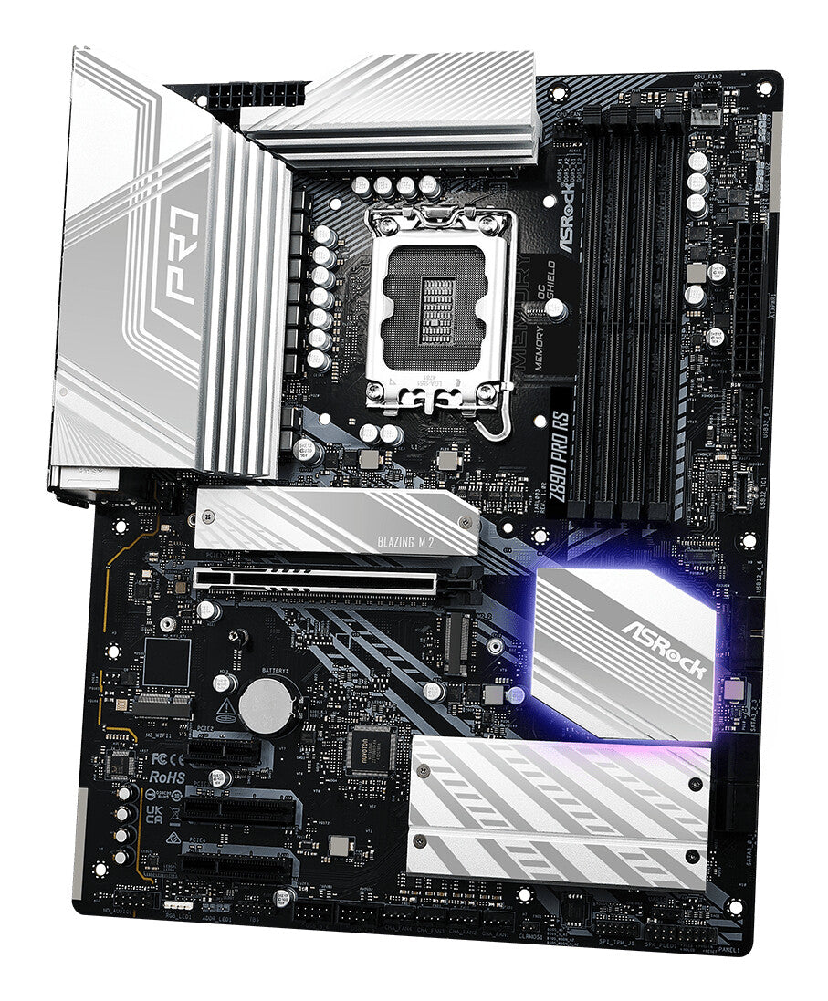 Asrock Z890 Pro RS Intel Z890 LGA 1851 (Socket V1) ATX