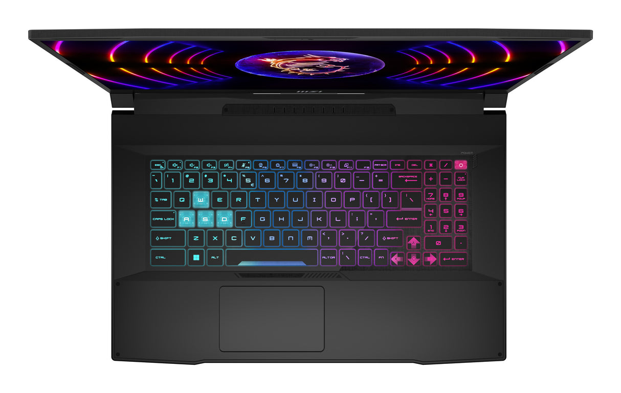 MSI Katana 17 B13VEK-015UK Intel® Core™ i7 i7-13620H Laptop 43.9 cm (17.3") Full HD 16 GB DDR5-SDRAM 1 TB SSD NVIDIA GeForce RTX 4050 Wi-Fi 6 (802.11ax) Windows 11 Home Black