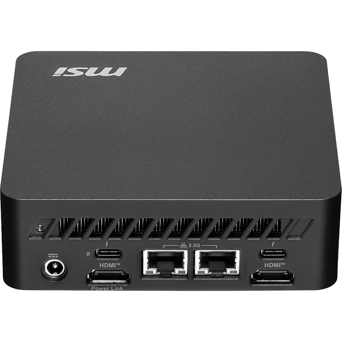 MSI Cubi NUC AI+ 3MG Intel Core Ultra 7 355 ( Core Ultra Series 3 ) Barebone, NUC, SFF, Mini Computer, HTPC, (NO RAM, NO SSD, NO OS), NPU/Intel Graphics/DDR5/Dual ThunderBolt 4/Dual HDMI/Dual LAN/WiFi 7/BT 5.4/VESA - NUC AI+ 3MG i7 355 BB
