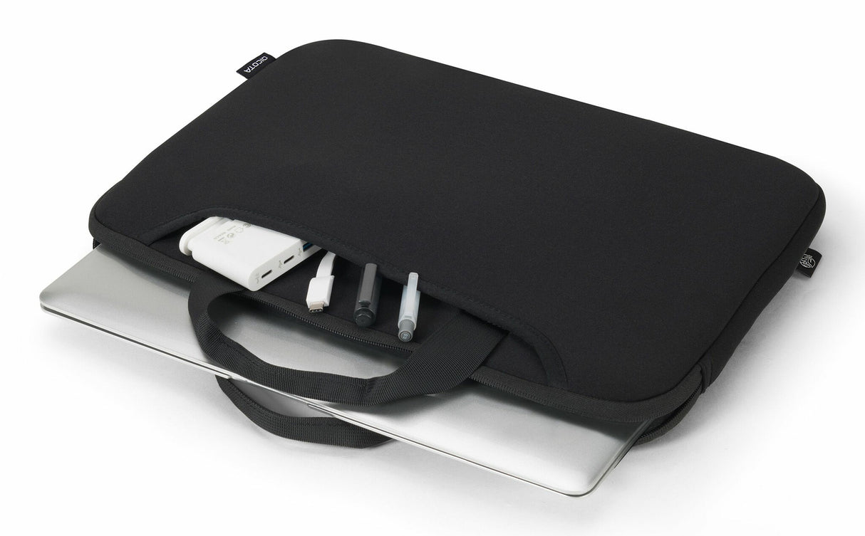 DICOTA D32082-RPET laptop case 35.8 cm (14.1") Sleeve case Black