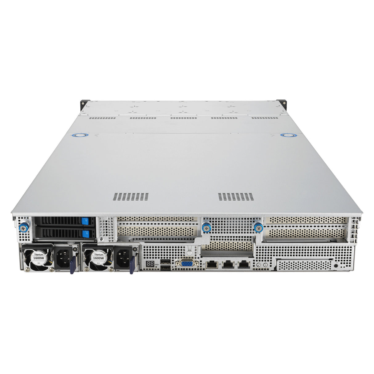ASUS RS521A-E12-RS12U Socket SP5 Rack (2U) Black, Silver