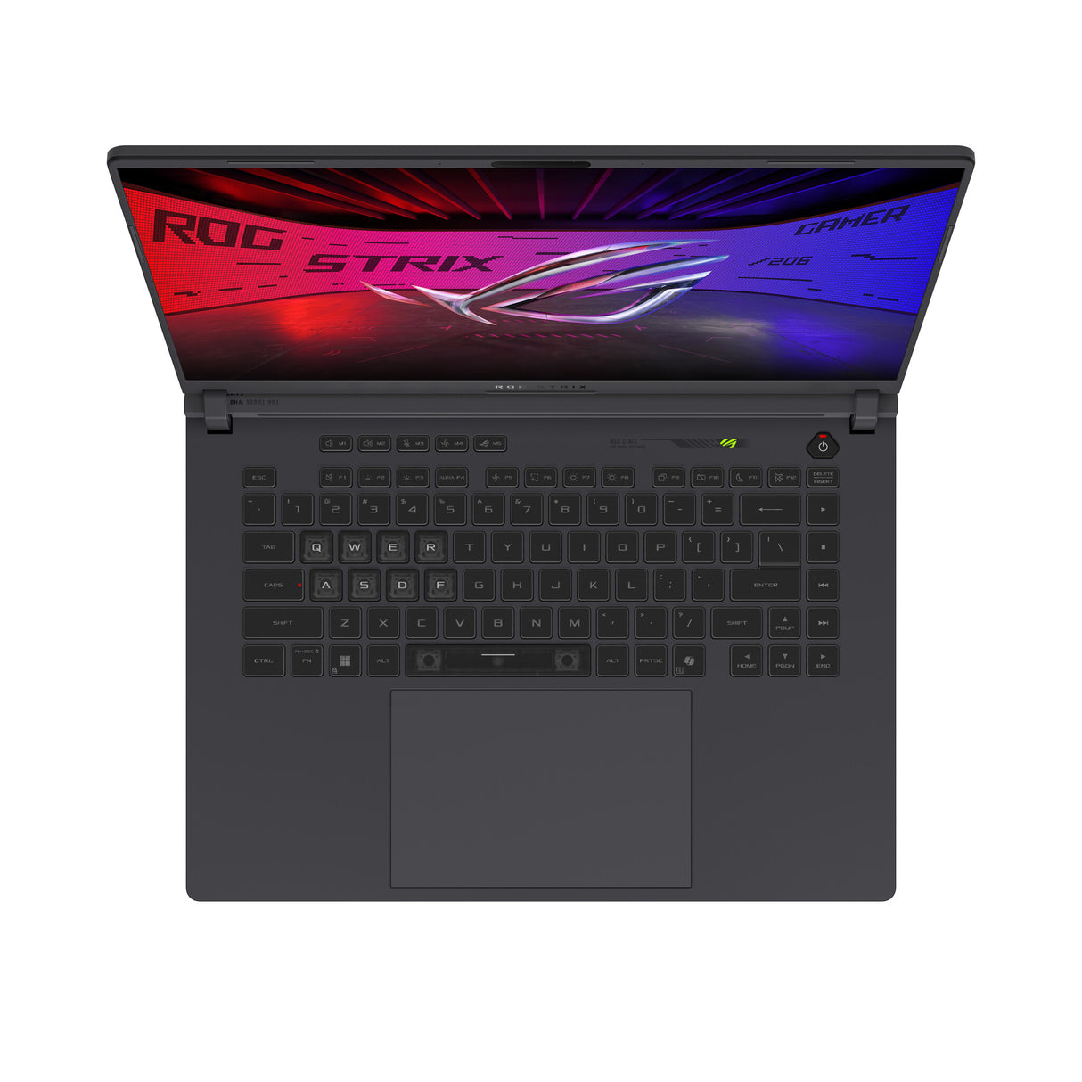 ASUS ROG Strix G16 G615LP-TS203W Intel Core Ultra 9 290HX Plus Laptop 40.6 cm (16") 2.5K 32 GB DDR5-SDRAM 1 TB SSD NVIDIA® GeForce RTX™ 5070 Laptop GPU Wi-Fi 7 (802.11be) Windows 11 Home Grey, Green