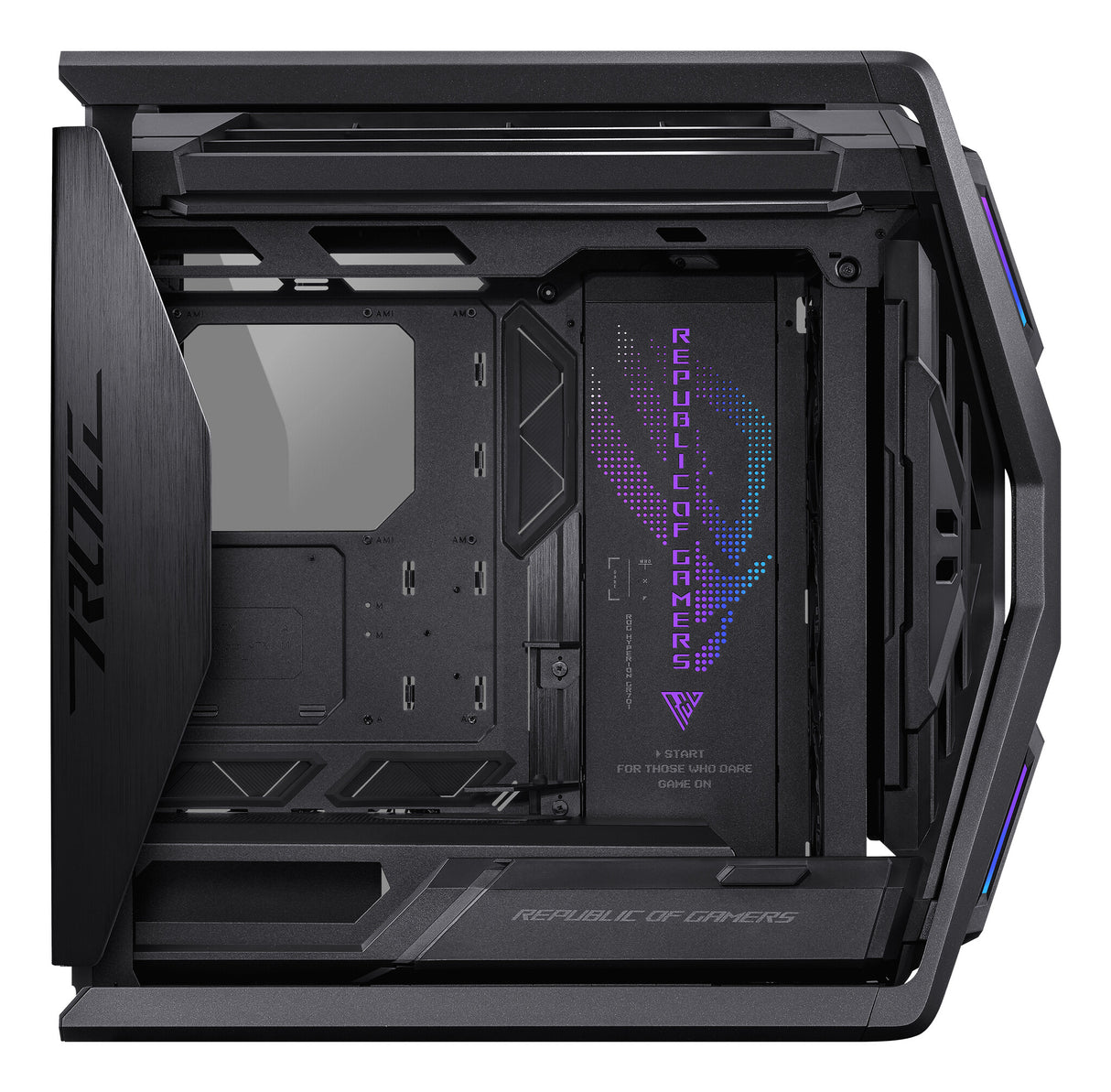ASUS ROG Hyperion GR701 BTF Edition Tower Black, Transparent