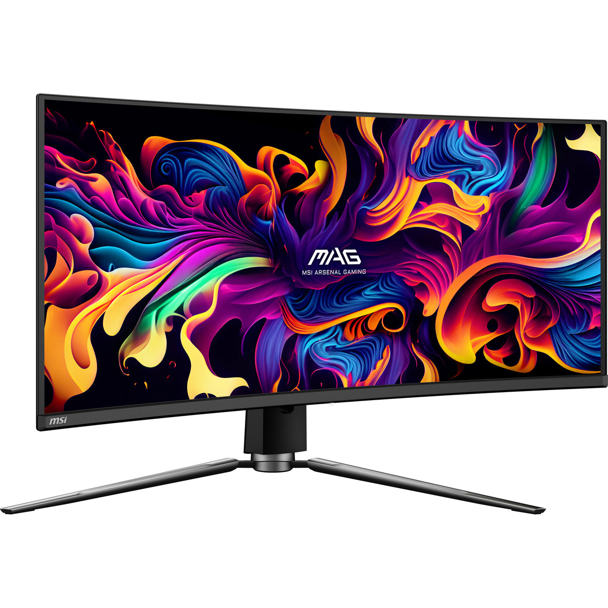 MSI MAG 341CQP QD-OLED computer monitor 86.4 cm (34") 3440 x 1440 pixels UltraWide Quad HD Black