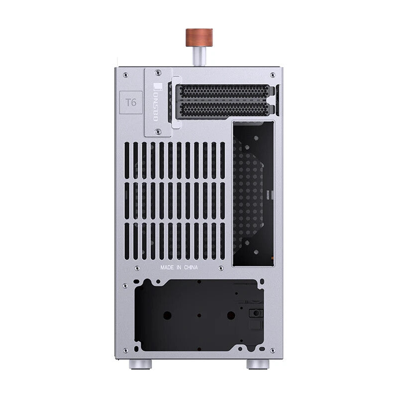 Jonsbo T6 Midi Tower Wood, Silver