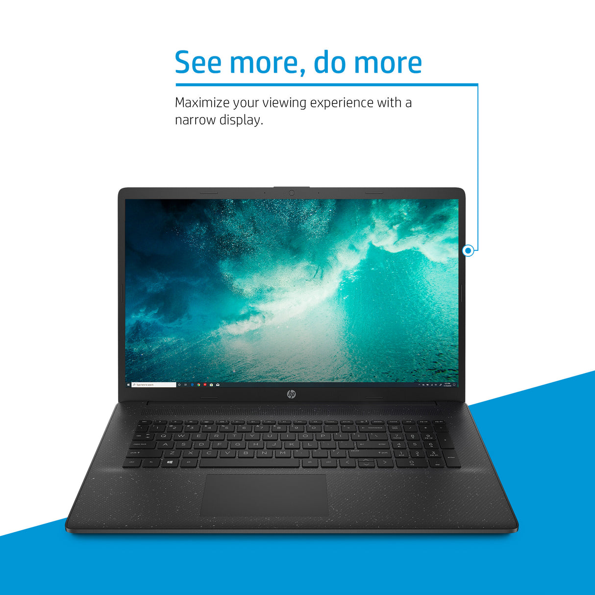 HP Laptop 17-cn3007na Intel® N i3-N305 43.9 cm (17.3") Full HD 8 GB DDR4-SDRAM 512 GB SSD Wi-Fi 6 (802.11ax) Windows 11 Home Silver