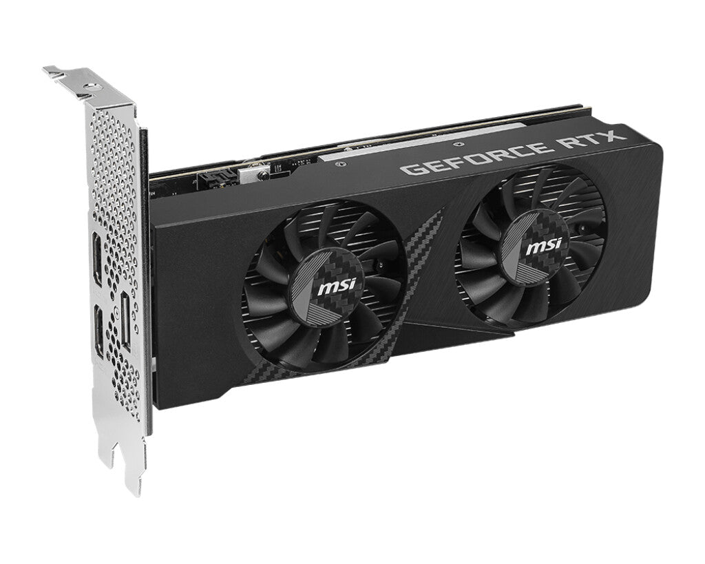 MSI GEFORCE RTX 3050 LP E 6G OC graphics card NVIDIA 6 GB GDDR6