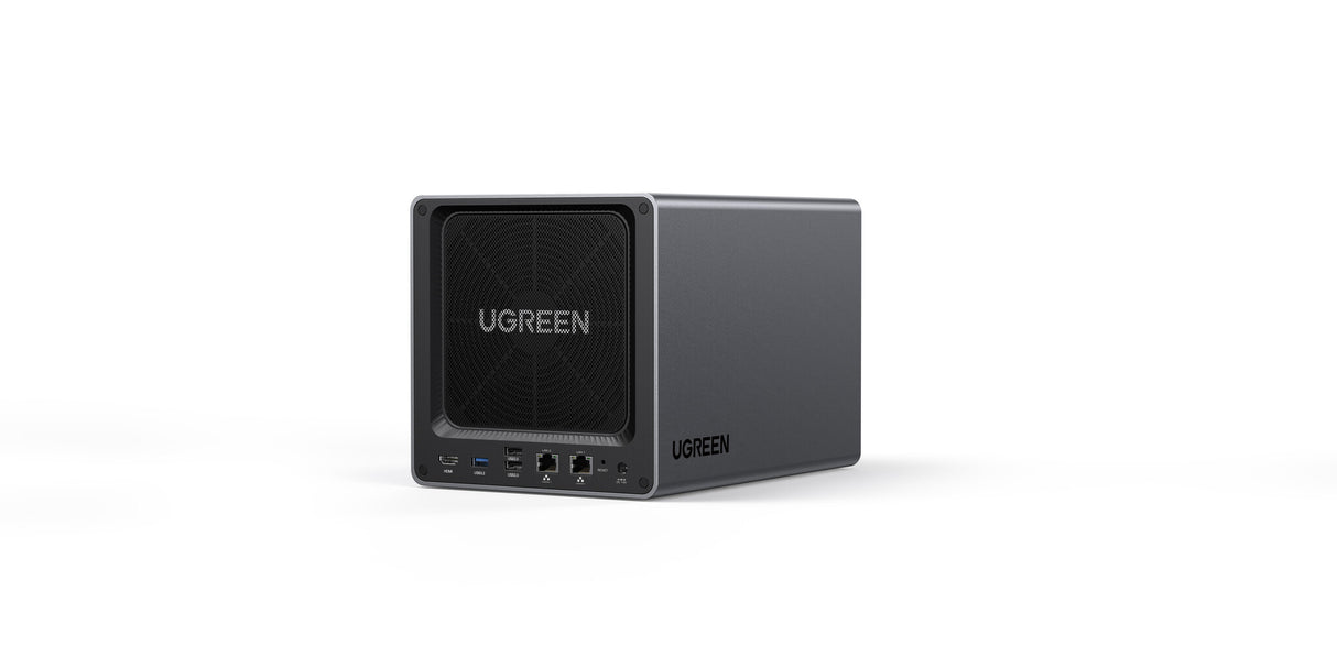 Ugreen NETWORK ATTACHED DX4800PL DISKLESSUK NAS Desktop Intel® Pentium® 8 GB DDR5 0 TB HDD+SSD UGOS Pro
