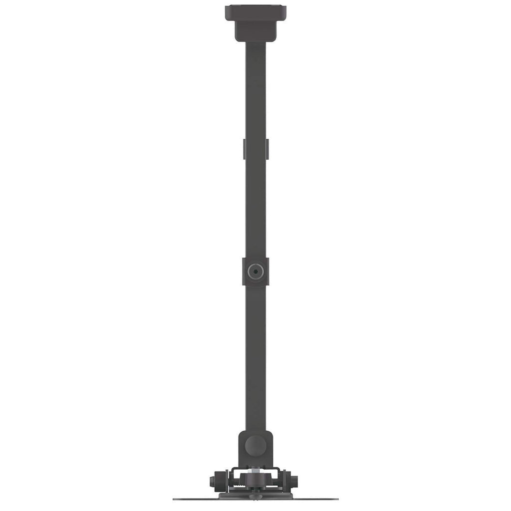 Manhattan Wall Mount for TV & Monitors (Full Motion), For screens 13" to 27", VESA compatability: 75x75mm and 100x100mm - check the dimensions of the four mounting holes on back of screen to ensure it fits, Max 20kg, Black, Bracket