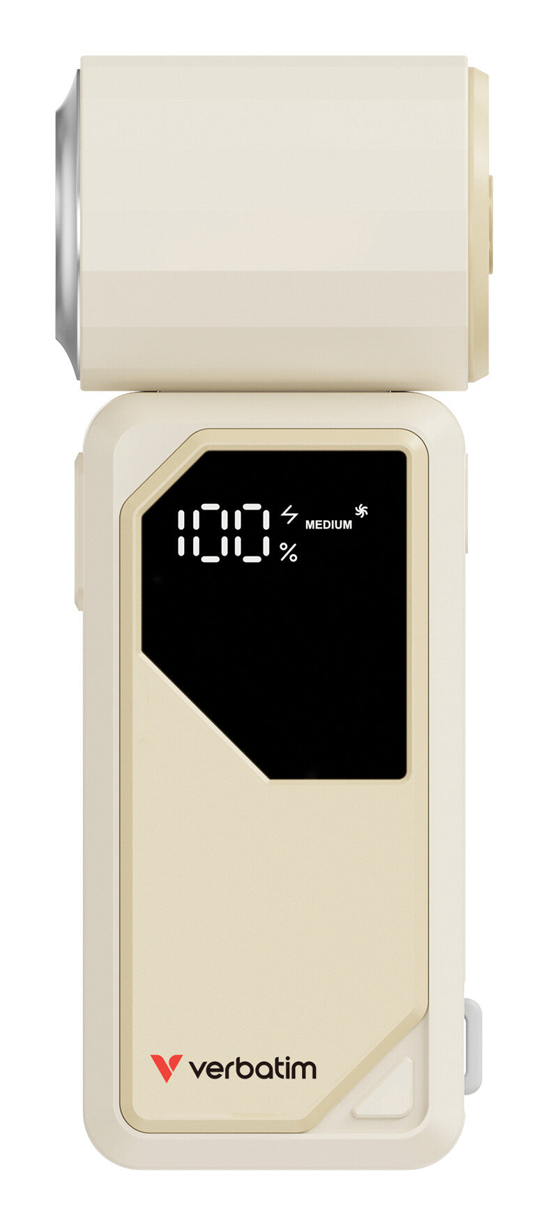 Verbatim Cool’n’Go AirJet Handheld Fan White/Silver