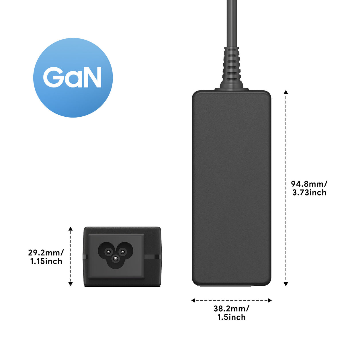 Origin Storage Origin 65W USB-C Adapter with UK Cable