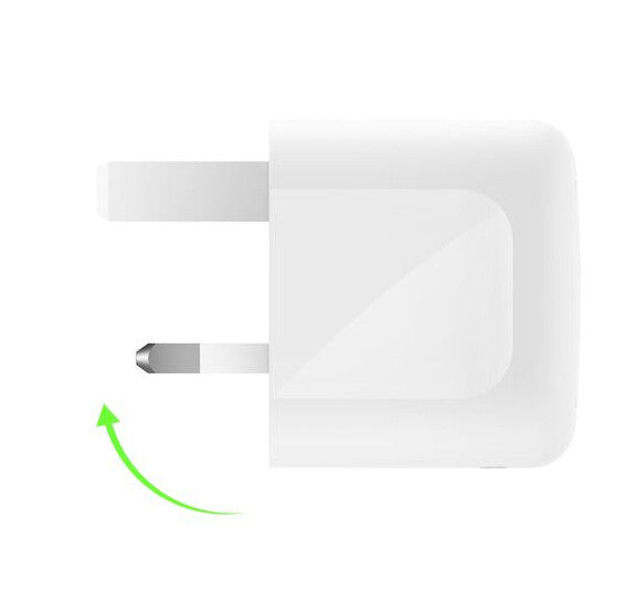 Belkin WCH019MYWH mobile device charger Universal White AC Fast charging Indoor